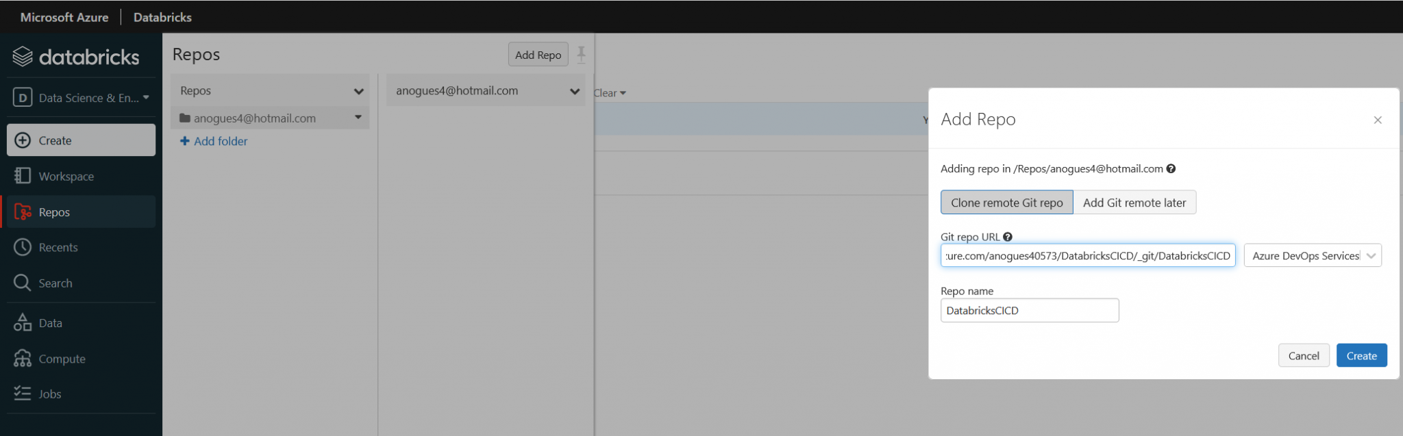 Implementing CI/CD in Databricks with Azure DevOps (Part 1) - Albert Nogués