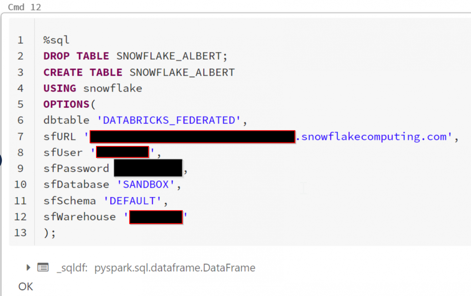 Databricks query federation with Snowflake. Easy and Fast! - Albert Nogués